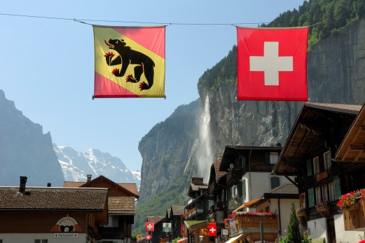 National Day 1st of August 2024 in Lauterbrunnen
