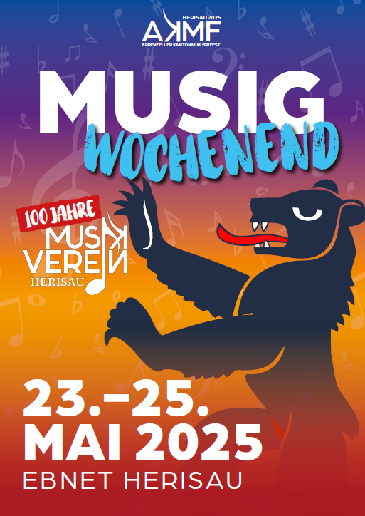 Fête cantonale de musique d'Appenzell 2025