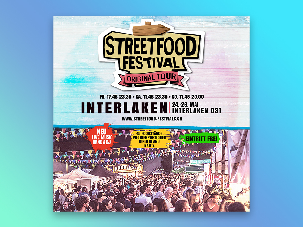 Streetfood Festival Interlaken Ost