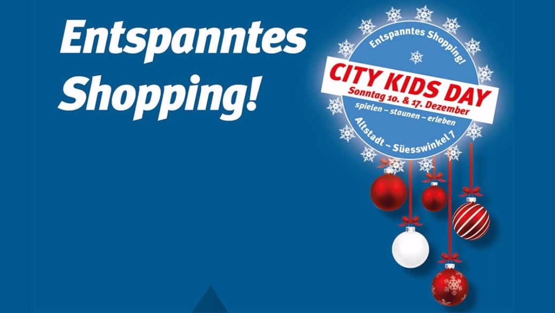 City Kids Day – Entspanntes Shopping!
