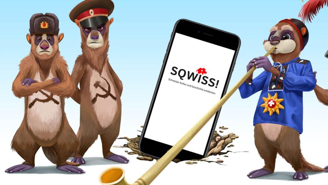 SQWISS - das Outdoor-Spiel mit Augmented Reality