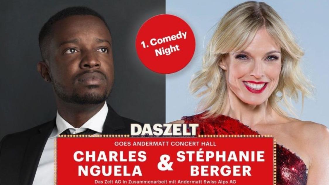 1. Comedy Night mit Stéphanie Berger & Charles Nguela